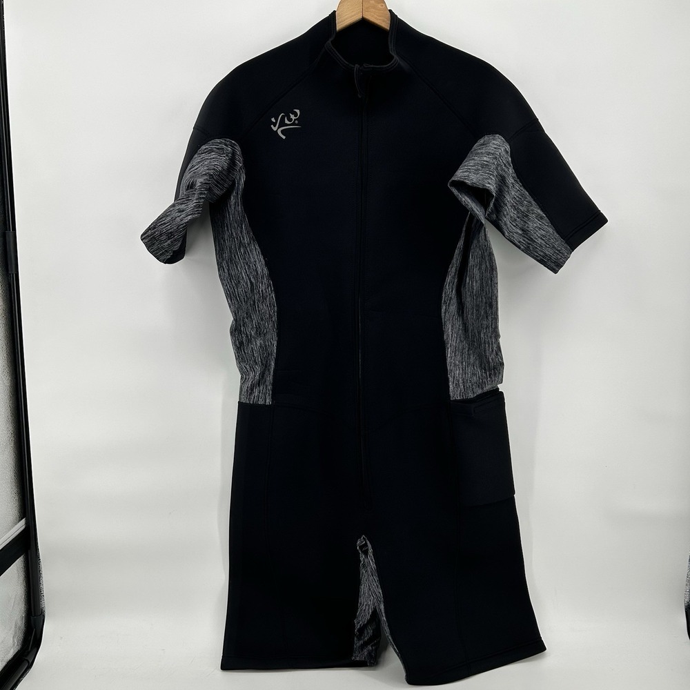 Kutting Weight V4 Sauna Suit 2XL Black Neoprene Sweat Weight Loss Zip Athletic